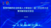 陈霞理事出席新联会，苏州新阶层事业启新程